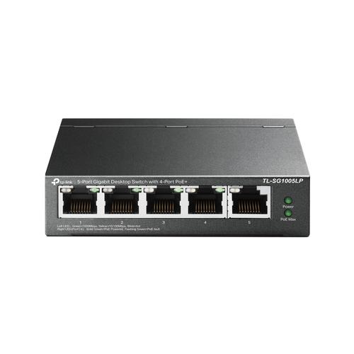 TP-Link TL-SG1005LP netwerk-switch Unmanaged Gigabit Ethernet (10/100/1000) Power over Ethernet (PoE) Zwart - Image 1