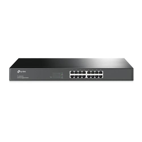 TP-Link TL-SG1016 netwerk-switch Unmanaged Gigabit Ethernet (10/100/1000) 1U Zwart - Image 1