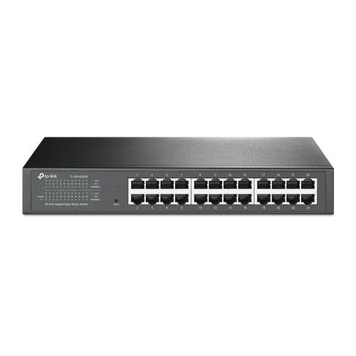 TP-Link TL-SG1024DE netwerk-switch Managed L2 Gigabit Ethernet (10/100/1000) Zwart - Image 1