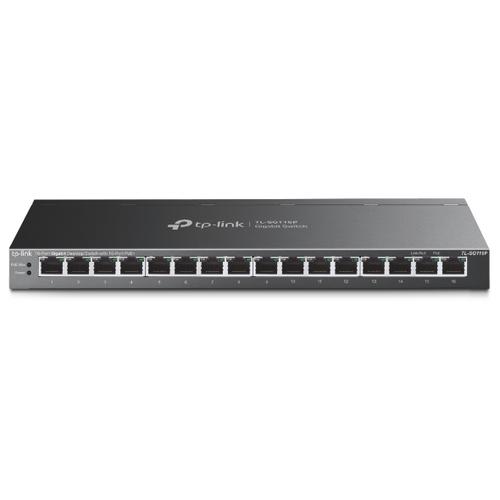 TP-Link TL-SG116P netwerk-switch Unmanaged Gigabit Ethernet (10/100/1000) Power over Ethernet (PoE) Zwart - Image 1