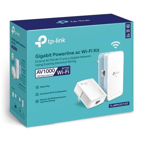TP-Link TL-WPA7517 KIT PowerLine-netwerkadapter 1000 Mbit/s Ethernet LAN Wifi Wit - Image 7