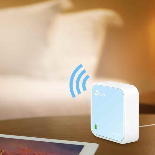 TP-Link TL-WR802N draadloze router Fast Ethernet Single-band (2.4 GHz) Blauw, Wit - Image 7