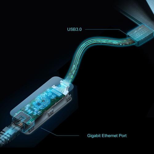 TP-Link UE306 laptop dock & poortreplicator Zwart - Image 7