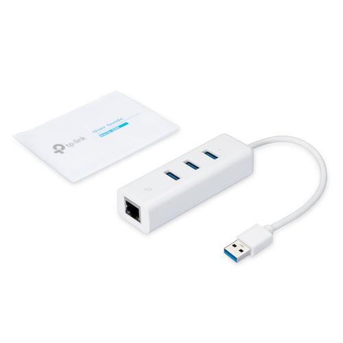 TP-Link UE330 laptop dock & poortreplicator Bedraad USB 3.2 Gen 1 (3.1 Gen 1) Type-A Wit - Image 3