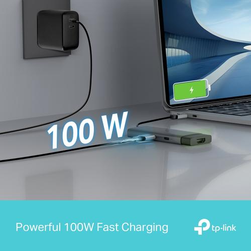 TP-Link UH5020C interface hub USB Type-C 5000 Mbit/s Grijs - Image 6