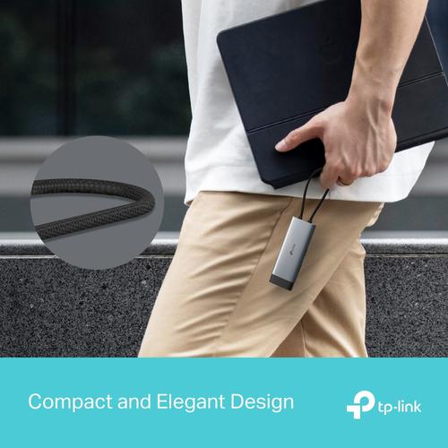TP-Link UH5020C interface hub USB Type-C 5000 Mbit/s Grijs - Image 8