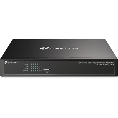 TP-Link VIGI NVR1008H-8MP Netwerk Video Recorder (NVR) Zwart - Image 1