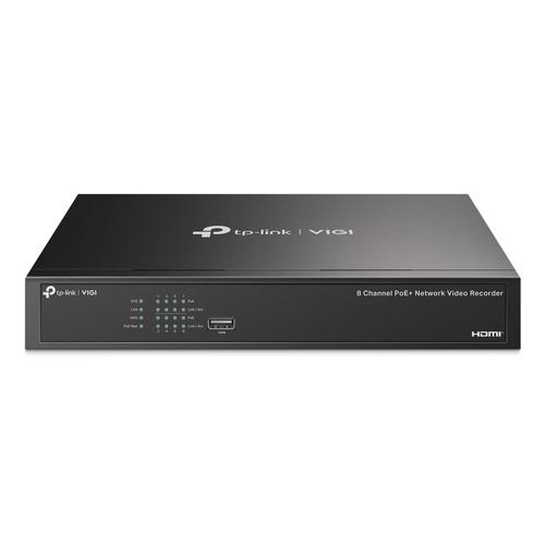TP-Link VIGI NVR1008H-8P Zwart