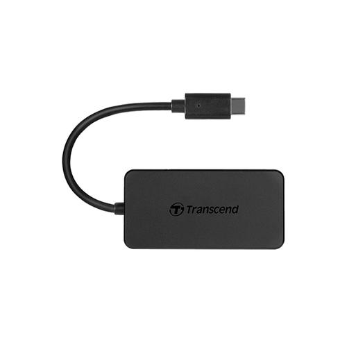 Transcend HUB2C USB 3.2 Gen 1 (3.1 Gen 1) Type-C Zwart - Image 1