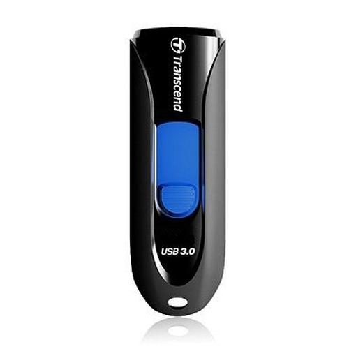 Transcend JetFlash 790 32GB USB flash drive USB Type-A 3.2 Gen 1 (3.1 Gen 1) Zwart, Blauw - Image 1