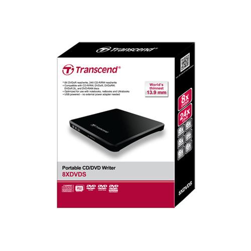 Transcend TS8XDVDS-K optisch schijfstation DVD±R/RW Zwart - Image 2
