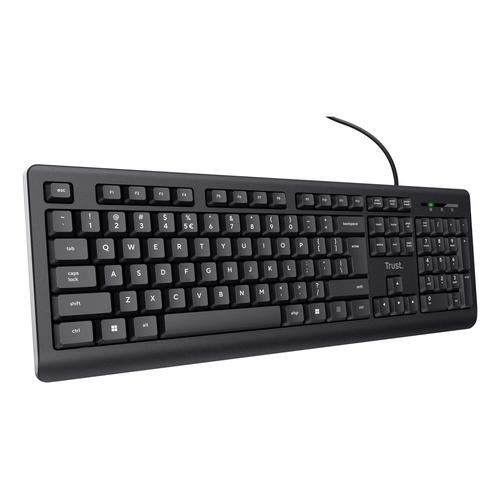 Trust 24639 toetsenbord Kantoor USB Nee Amerikaans Engels Zwart - Image 2