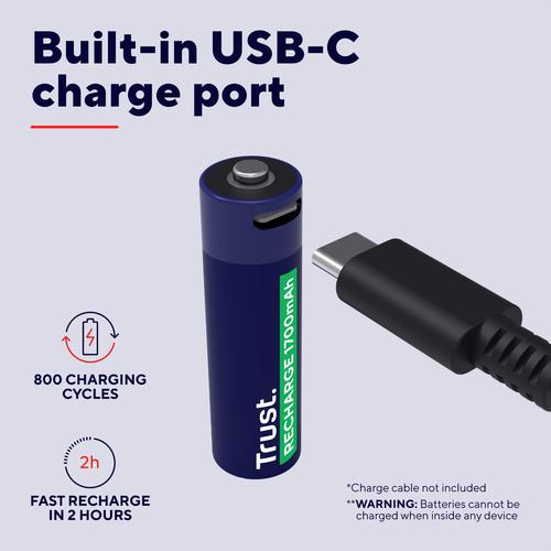 Trust 25584 huishoudelijke batterij Oplaadbare batterij AA - Image 6