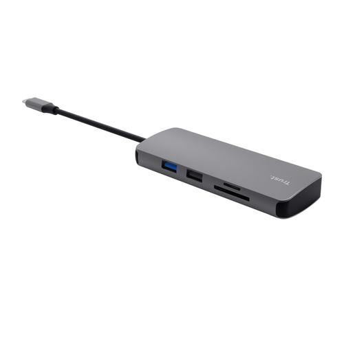 Trust 25672 interface hub USB Type-C Grijs - Image 4