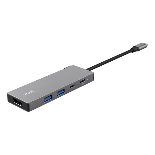 Trust 26062 interface hub USB Type-C Grijs - Image 4
