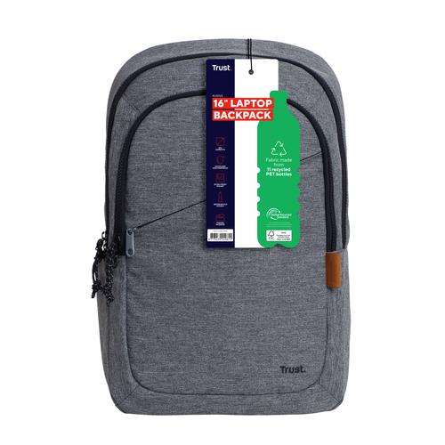 Trust Avana 40,6 cm (16") Rugzak Grijs - Image 3