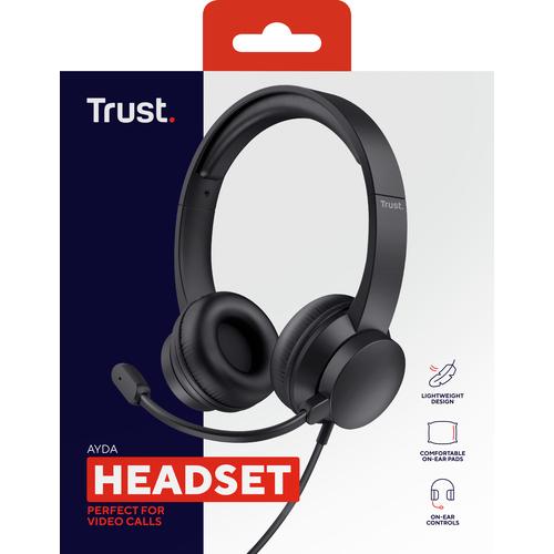 Trust Ayda – Headset met microfoon voor PC en Laptop met 3.5mm aansluiting - Image 7