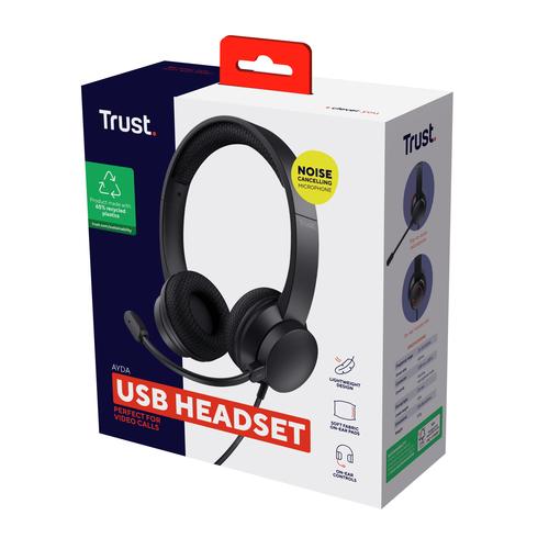 Trust Ayda - Noise canceling Headset met Microfoon voor PC en Laptop - Image 6