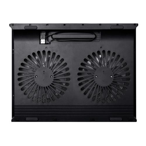 Trust Azul | Laptop Cooling Stand | 2 Ventilatoren | USB-voeding | Blauw Verlicht | max 17.3 inch - Image 6
