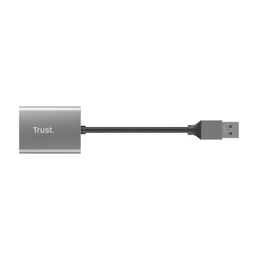 Trust Dalyx geheugenkaartlezer USB 3.2 Gen 1 (3.1 Gen 1) Aluminium - Image 5