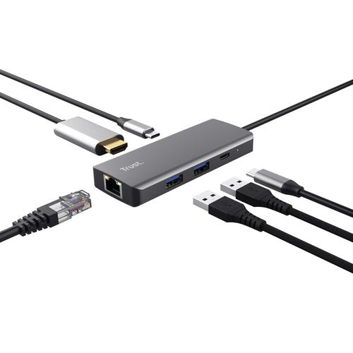 Trust Dalyx USB Type-C 1000 Mbit/s Zilver - Image 4