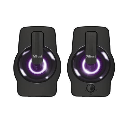 Trust Gemi - 2.0 Speakerset - RGB - voor PC & Laptop - Image 3