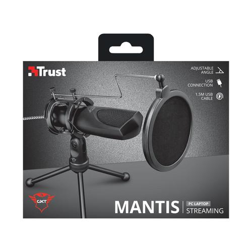 Trust GXT 232 Mantis Microfoon - Gaming & Streaming - USB - Zwart - Image 6