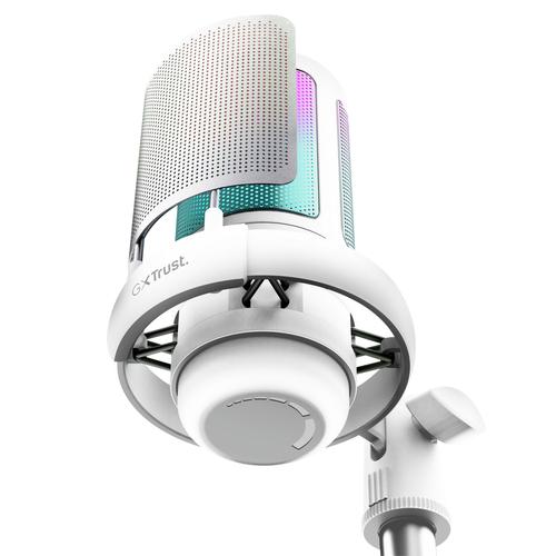 Trust GXT 238W Auron Grijs, Wit Podcastmicrofoon - Image 8