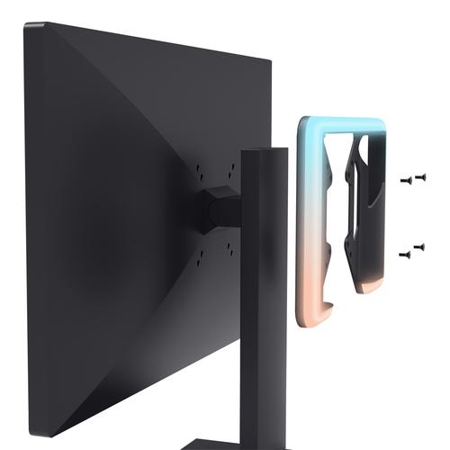 Trust GXT 2598 Quno Monitor Light Bars - RGB monitorverlichting – Set van 2 lichtbalken – USB-gevoed – Zwart - Image 2