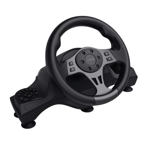 Trust GXT 289 Movi Zwart USB Stuurwiel + pedalen Nintendo Switch, PlayStation 4, Xbox One S, Xbox One X, Xbox Series S, Xbox Series X - Image 9