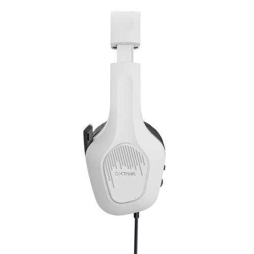 Trust GXT 415S Zirox Gaming Headset - Bedrade gamingheadset – Opklapbare microfoon – 50 mm drivers – Wit - Image 7