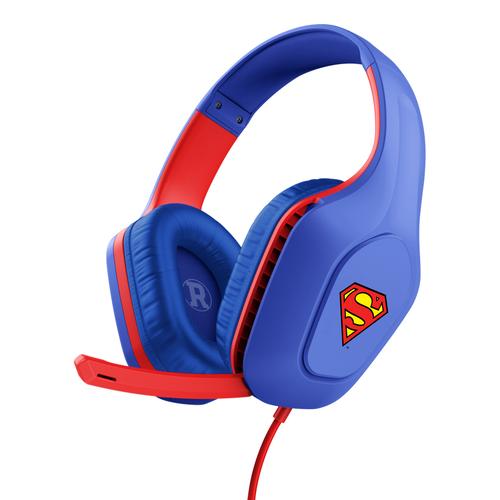 Trust GXT 415SM Zirox Headset Bedraad Hoofdband Gamen Blauw, Rood - Image 1