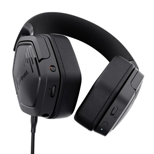 Trust GXT 493PS Carus Headset Bedraad en draadloos Hoofdband Gamen Bluetooth Zwart - Image 4