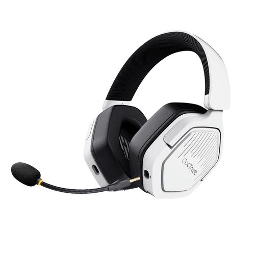 Trust GXT 493W Carus Headset Bedraad en draadloos Hoofdband, Helm Gamen USB Type-C / USB Type-A Bluetooth Wit - Image 5