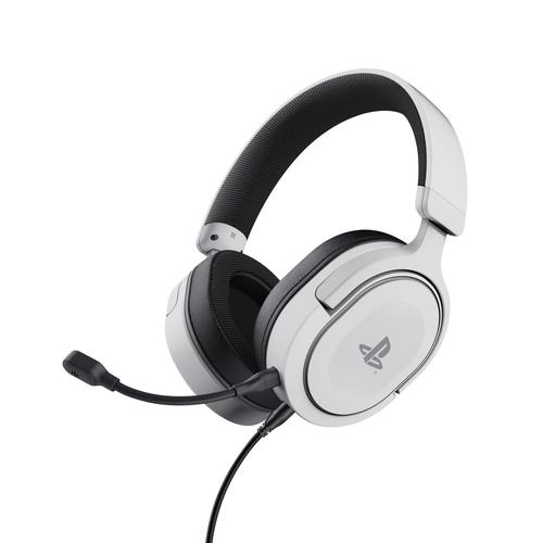 Trust GXT 498 Forta Headset Bedraad Hoofdband Gamen Zwart, Wit - Image 1