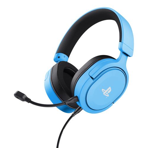 Trust GXT 498B Forta Headset Bedraad Hoofdband Gamen Blauw - Image 1