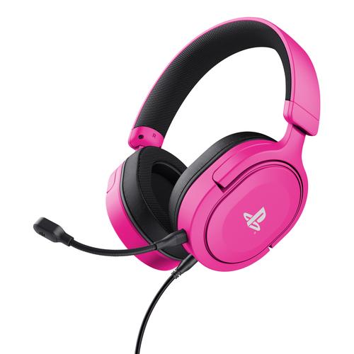 Trust GXT 498P Forta Headset Bedraad Hoofdband Gamen Roze - Image 1