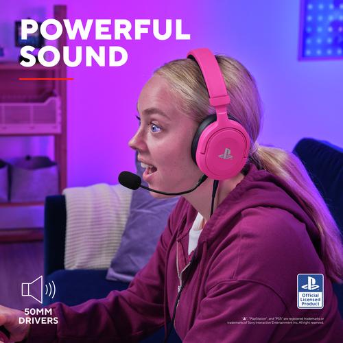 Trust GXT 498P Forta Headset Bedraad Hoofdband Gamen Roze - Image 2