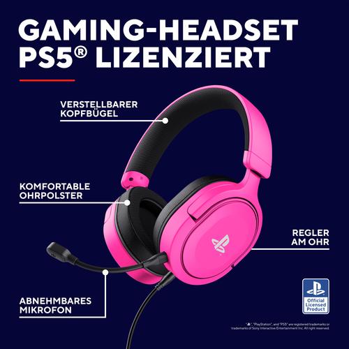Trust GXT 498P Forta Headset Bedraad Hoofdband Gamen Roze - Image 6