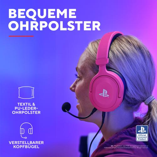 Trust GXT 498P Forta Headset Bedraad Hoofdband Gamen Roze - Image 9