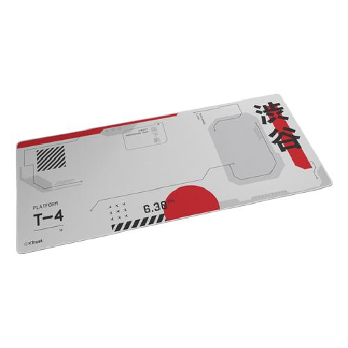 Trust GXT 759 XXL Game-muismat Zwart, Grijs, Rood, Wit - Image 2