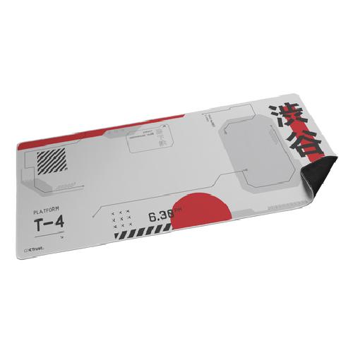 Trust GXT 759 XXL Game-muismat Zwart, Grijs, Rood, Wit - Image 4