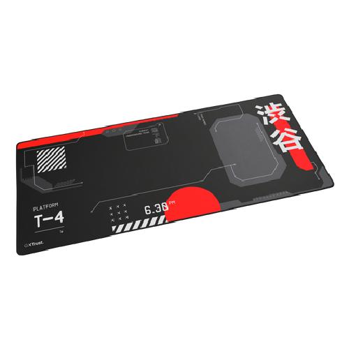 Trust GXT 759 XXL Game-muismat Zwart, Rood - Image 2
