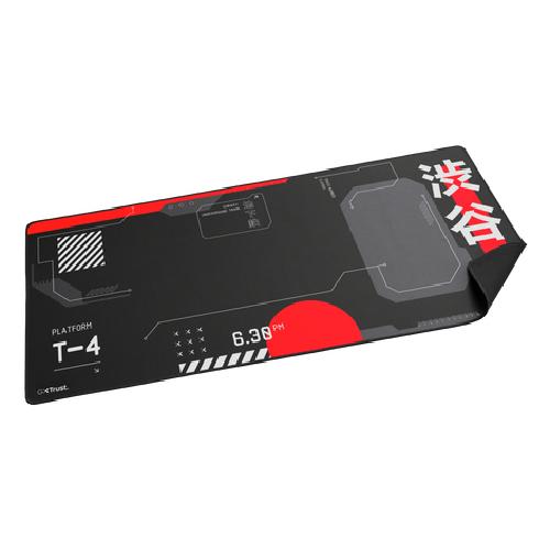 Trust GXT 759 XXL Game-muismat Zwart, Rood - Image 4