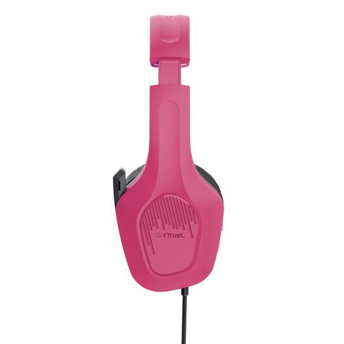 Trust GXT 790 Headset Bedraad Hoofdband Gamen Zwart, Roze - Image 7