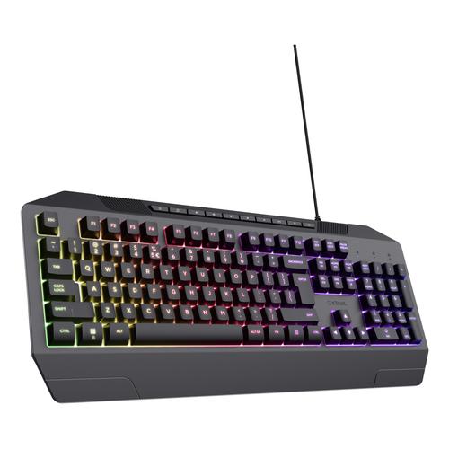 Trust GXT 836 Evocx toetsenbord Gamen USB QWERTY Amerikaans Engels Zwart - Image 2
