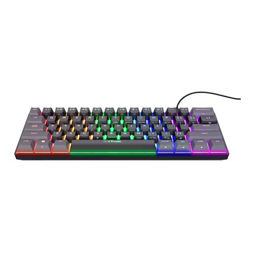 Trust GXT 867 Acira toetsenbord Gamen USB AZERTY Belgisch Zwart, Grijs - Image 4