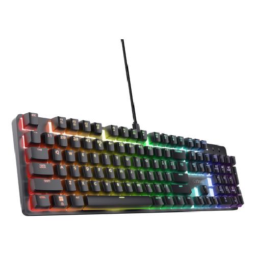 Trust GXT 871 Zora toetsenbord Gamen USB AZERTY Belgisch Zwart - Image 3