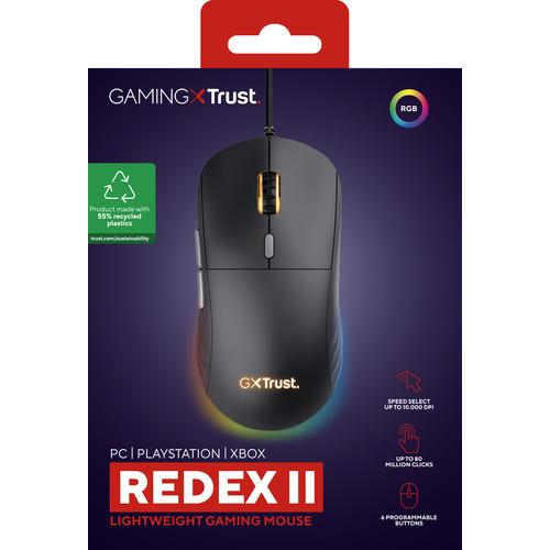 Trust GXT 925 REDEX II muis Gamen Rechtshandig USB Type-A Laser 10000 DPI - Image 10