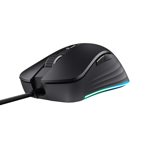 Trust GXT924 YBAR+ muis Gamen Rechtshandig USB Type-A Optisch 25600 DPI - Image 1